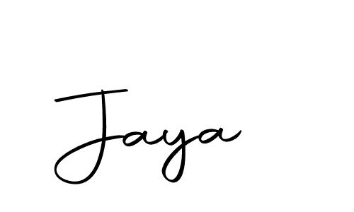 The best way (Autography-DOLnW) to make a short signature is to pick only two or three words in your name. The name Jaya  include a total of six letters. For converting this name. Jaya  signature style 10 images and pictures png
