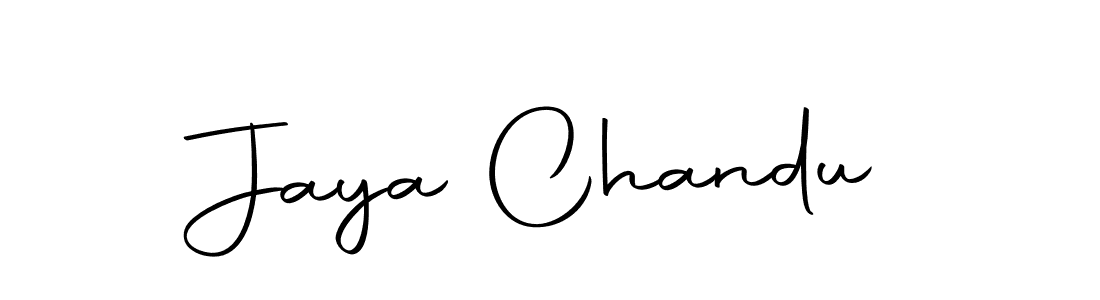 Make a beautiful signature design for name Jaya Chandu. With this signature (Autography-DOLnW) style, you can create a handwritten signature for free. Jaya Chandu signature style 10 images and pictures png