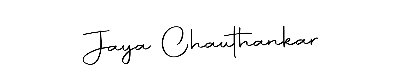 Similarly Autography-DOLnW is the best handwritten signature design. Signature creator online .You can use it as an online autograph creator for name Jaya Chauthankar. Jaya Chauthankar signature style 10 images and pictures png