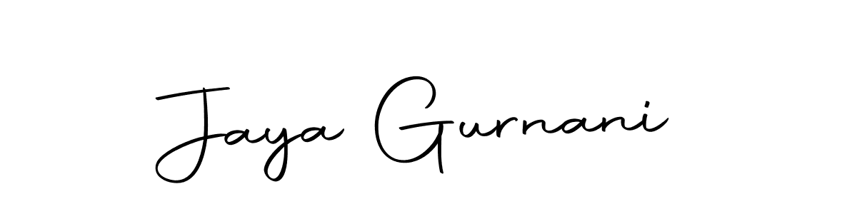 Similarly Autography-DOLnW is the best handwritten signature design. Signature creator online .You can use it as an online autograph creator for name Jaya Gurnani. Jaya Gurnani signature style 10 images and pictures png