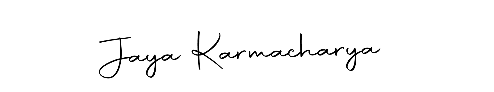 if you are searching for the best signature style for your name Jaya Karmacharya. so please give up your signature search. here we have designed multiple signature styles  using Autography-DOLnW. Jaya Karmacharya signature style 10 images and pictures png