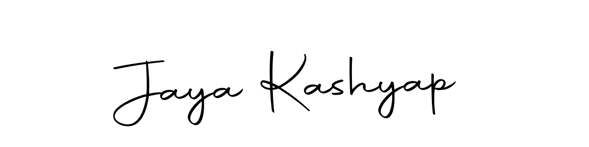 Make a beautiful signature design for name Jaya Kashyap. With this signature (Autography-DOLnW) style, you can create a handwritten signature for free. Jaya Kashyap signature style 10 images and pictures png