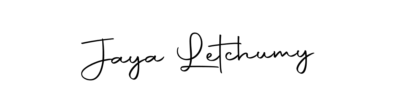 The best way (Autography-DOLnW) to make a short signature is to pick only two or three words in your name. The name Jaya Letchumy include a total of six letters. For converting this name. Jaya Letchumy signature style 10 images and pictures png