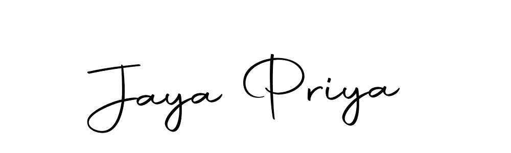 The best way (Autography-DOLnW) to make a short signature is to pick only two or three words in your name. The name Jaya Priya include a total of six letters. For converting this name. Jaya Priya signature style 10 images and pictures png