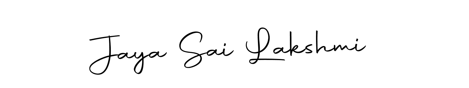 Here are the top 10 professional signature styles for the name Jaya Sai Lakshmi. These are the best autograph styles you can use for your name. Jaya Sai Lakshmi signature style 10 images and pictures png