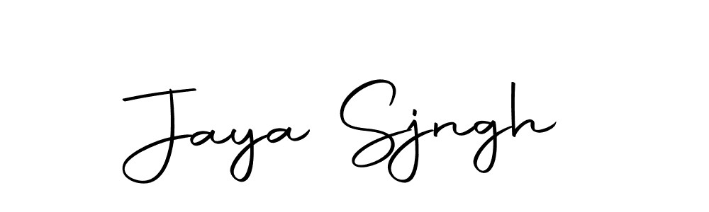 Here are the top 10 professional signature styles for the name Jaya Sjngh. These are the best autograph styles you can use for your name. Jaya Sjngh signature style 10 images and pictures png