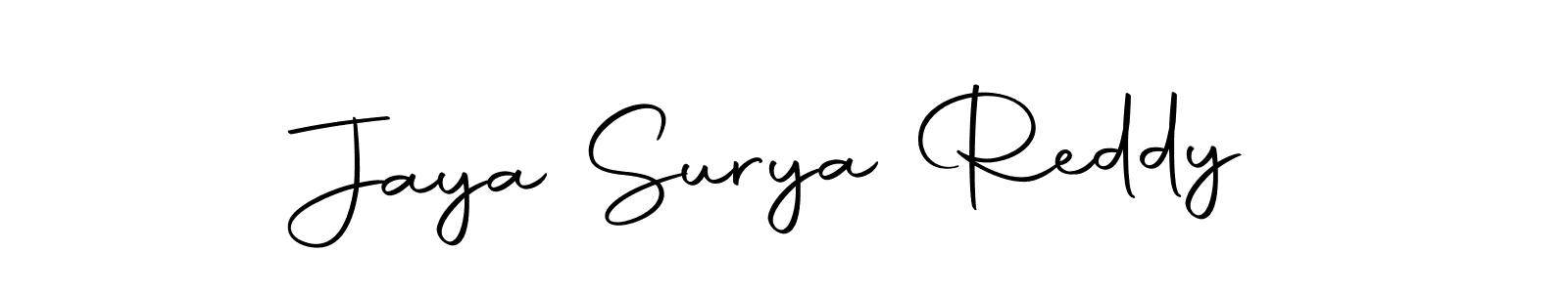 The best way (Autography-DOLnW) to make a short signature is to pick only two or three words in your name. The name Jaya Surya Reddy include a total of six letters. For converting this name. Jaya Surya Reddy signature style 10 images and pictures png