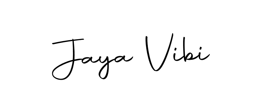 You can use this online signature creator to create a handwritten signature for the name Jaya Vibi. This is the best online autograph maker. Jaya Vibi signature style 10 images and pictures png