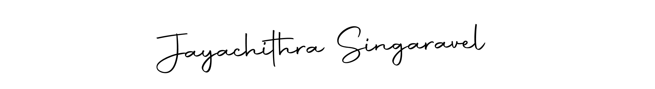 Design your own signature with our free online signature maker. With this signature software, you can create a handwritten (Autography-DOLnW) signature for name Jayachithra Singaravel. Jayachithra Singaravel signature style 10 images and pictures png