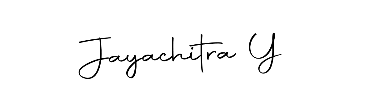 The best way (Autography-DOLnW) to make a short signature is to pick only two or three words in your name. The name Jayachitra Y include a total of six letters. For converting this name. Jayachitra Y signature style 10 images and pictures png