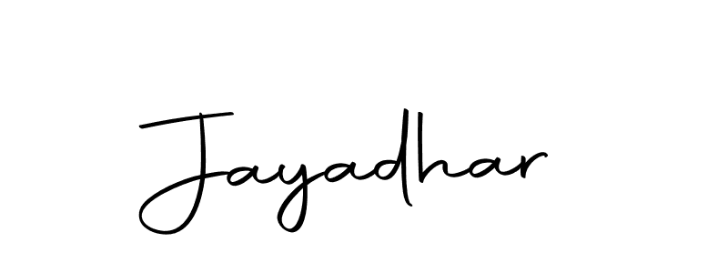 Make a beautiful signature design for name Jayadhar. With this signature (Autography-DOLnW) style, you can create a handwritten signature for free. Jayadhar signature style 10 images and pictures png