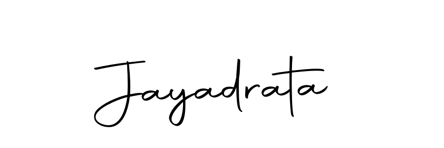 How to make Jayadrata name signature. Use Autography-DOLnW style for creating short signs online. This is the latest handwritten sign. Jayadrata signature style 10 images and pictures png
