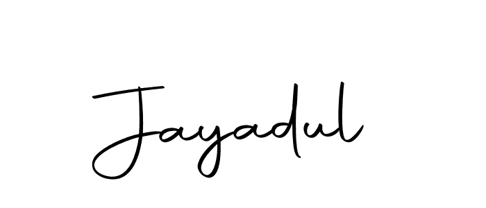 Also we have Jayadul name is the best signature style. Create professional handwritten signature collection using Autography-DOLnW autograph style. Jayadul signature style 10 images and pictures png