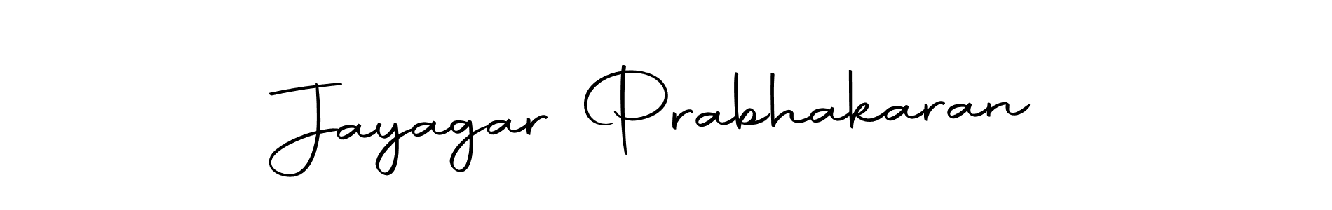 You should practise on your own different ways (Autography-DOLnW) to write your name (Jayagar Prabhakaran) in signature. don't let someone else do it for you. Jayagar Prabhakaran signature style 10 images and pictures png