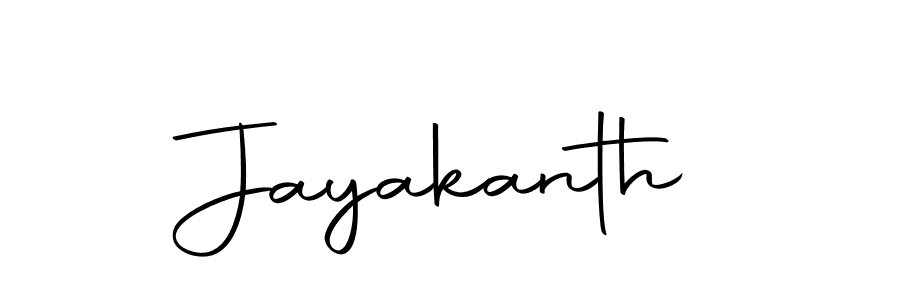 Create a beautiful signature design for name Jayakanth. With this signature (Autography-DOLnW) fonts, you can make a handwritten signature for free. Jayakanth signature style 10 images and pictures png