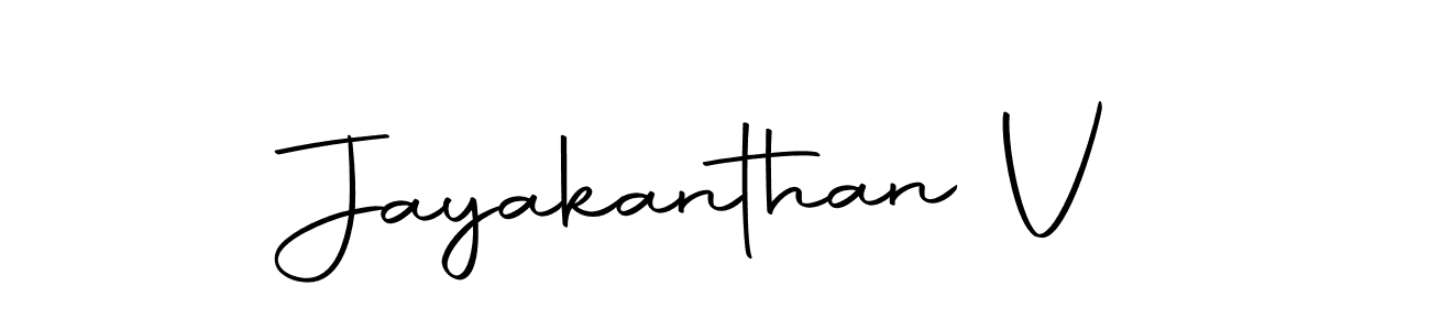 Make a beautiful signature design for name Jayakanthan V. With this signature (Autography-DOLnW) style, you can create a handwritten signature for free. Jayakanthan V signature style 10 images and pictures png