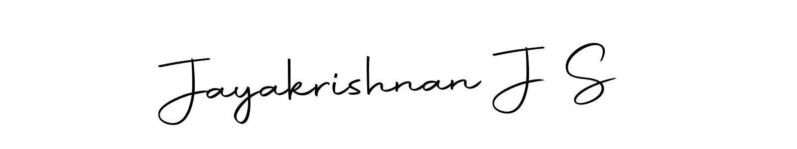 if you are searching for the best signature style for your name Jayakrishnan J S. so please give up your signature search. here we have designed multiple signature styles  using Autography-DOLnW. Jayakrishnan J S signature style 10 images and pictures png