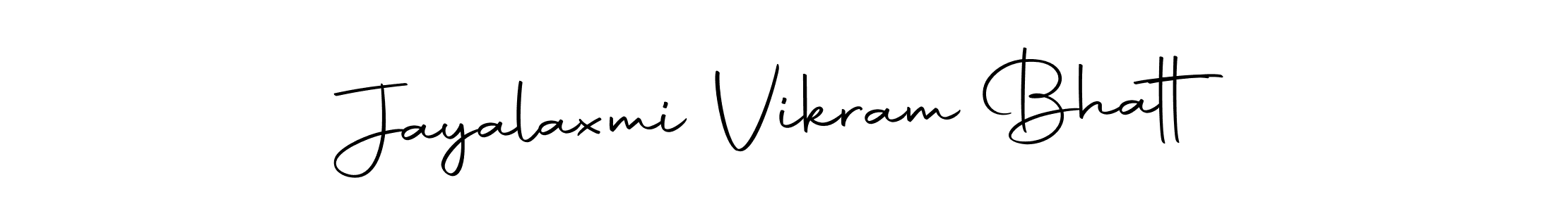 Create a beautiful signature design for name Jayalaxmi Vikram Bhatt. With this signature (Autography-DOLnW) fonts, you can make a handwritten signature for free. Jayalaxmi Vikram Bhatt signature style 10 images and pictures png