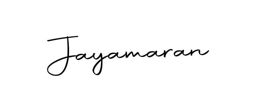 Use a signature maker to create a handwritten signature online. With this signature software, you can design (Autography-DOLnW) your own signature for name Jayamaran. Jayamaran signature style 10 images and pictures png