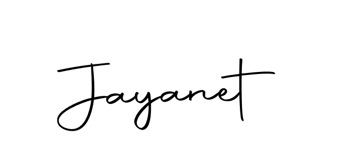 Create a beautiful signature design for name Jayanet. With this signature (Autography-DOLnW) fonts, you can make a handwritten signature for free. Jayanet signature style 10 images and pictures png