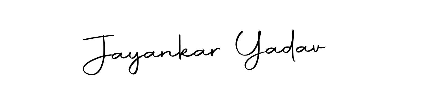The best way (Autography-DOLnW) to make a short signature is to pick only two or three words in your name. The name Jayankar Yadav include a total of six letters. For converting this name. Jayankar Yadav signature style 10 images and pictures png