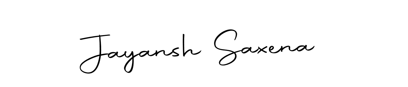 Jayansh Saxena stylish signature style. Best Handwritten Sign (Autography-DOLnW) for my name. Handwritten Signature Collection Ideas for my name Jayansh Saxena. Jayansh Saxena signature style 10 images and pictures png