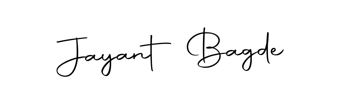 How to make Jayant Bagde signature? Autography-DOLnW is a professional autograph style. Create handwritten signature for Jayant Bagde name. Jayant Bagde signature style 10 images and pictures png