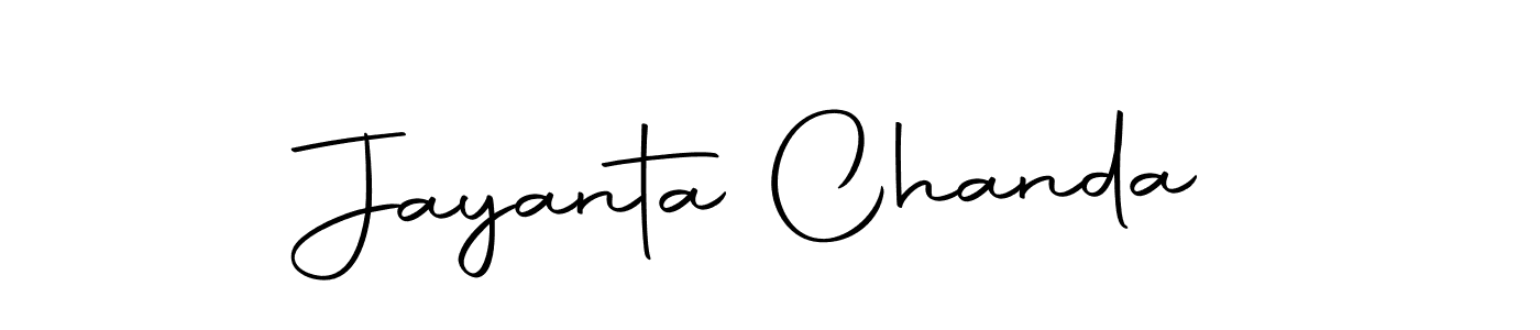 Also we have Jayanta Chanda name is the best signature style. Create professional handwritten signature collection using Autography-DOLnW autograph style. Jayanta Chanda signature style 10 images and pictures png