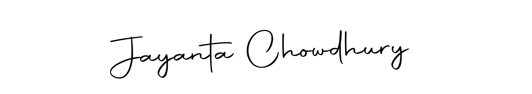 Make a short Jayanta Chowdhury signature style. Manage your documents anywhere anytime using Autography-DOLnW. Create and add eSignatures, submit forms, share and send files easily. Jayanta Chowdhury signature style 10 images and pictures png