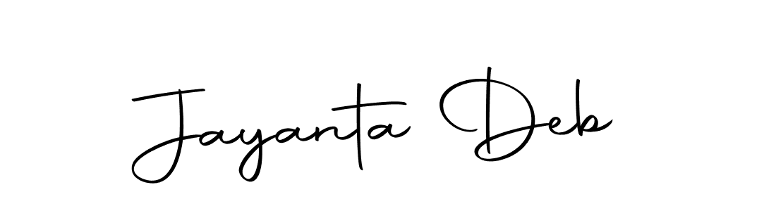 Also we have Jayanta Deb name is the best signature style. Create professional handwritten signature collection using Autography-DOLnW autograph style. Jayanta Deb signature style 10 images and pictures png