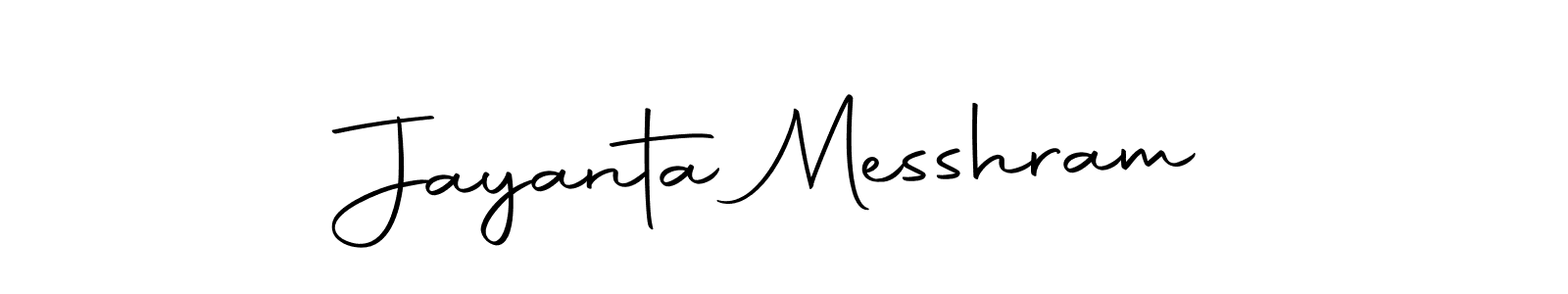 You should practise on your own different ways (Autography-DOLnW) to write your name (Jayanta Messhram) in signature. don't let someone else do it for you. Jayanta Messhram signature style 10 images and pictures png