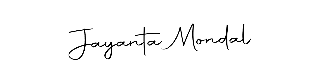 How to make Jayanta Mondal signature? Autography-DOLnW is a professional autograph style. Create handwritten signature for Jayanta Mondal name. Jayanta Mondal signature style 10 images and pictures png