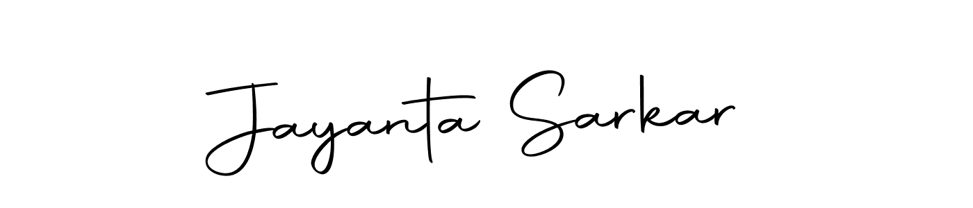 Make a beautiful signature design for name Jayanta Sarkar. Use this online signature maker to create a handwritten signature for free. Jayanta Sarkar signature style 10 images and pictures png