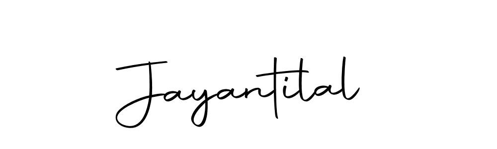 Create a beautiful signature design for name Jayantilal. With this signature (Autography-DOLnW) fonts, you can make a handwritten signature for free. Jayantilal signature style 10 images and pictures png