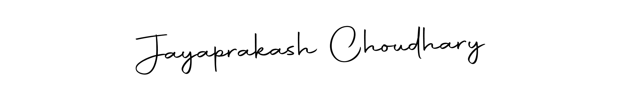 Make a short Jayaprakash Choudhary signature style. Manage your documents anywhere anytime using Autography-DOLnW. Create and add eSignatures, submit forms, share and send files easily. Jayaprakash Choudhary signature style 10 images and pictures png