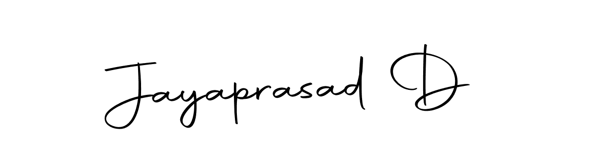 Make a beautiful signature design for name Jayaprasad D. With this signature (Autography-DOLnW) style, you can create a handwritten signature for free. Jayaprasad D signature style 10 images and pictures png