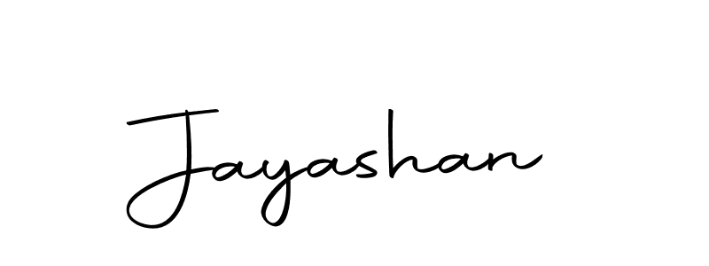 Design your own signature with our free online signature maker. With this signature software, you can create a handwritten (Autography-DOLnW) signature for name Jayashan. Jayashan signature style 10 images and pictures png