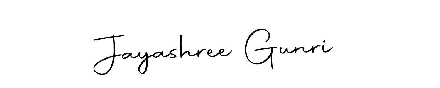 Create a beautiful signature design for name Jayashree Gunri. With this signature (Autography-DOLnW) fonts, you can make a handwritten signature for free. Jayashree Gunri signature style 10 images and pictures png