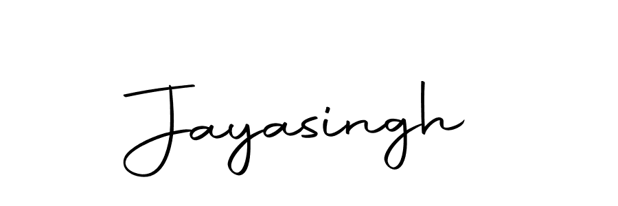 Make a beautiful signature design for name Jayasingh. With this signature (Autography-DOLnW) style, you can create a handwritten signature for free. Jayasingh signature style 10 images and pictures png