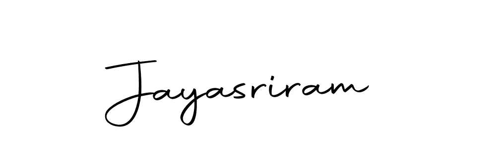 Make a beautiful signature design for name Jayasriram. Use this online signature maker to create a handwritten signature for free. Jayasriram signature style 10 images and pictures png