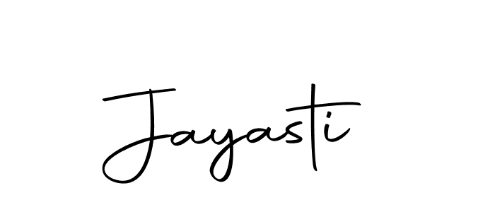 Make a beautiful signature design for name Jayasti. With this signature (Autography-DOLnW) style, you can create a handwritten signature for free. Jayasti signature style 10 images and pictures png