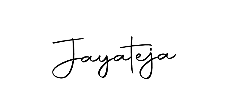 Autography-DOLnW is a professional signature style that is perfect for those who want to add a touch of class to their signature. It is also a great choice for those who want to make their signature more unique. Get Jayateja name to fancy signature for free. Jayateja signature style 10 images and pictures png