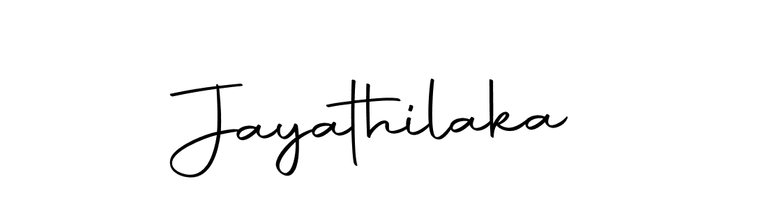 Make a beautiful signature design for name Jayathilaka. With this signature (Autography-DOLnW) style, you can create a handwritten signature for free. Jayathilaka signature style 10 images and pictures png