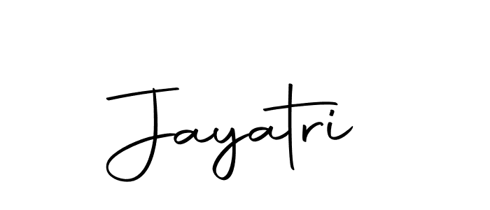 You should practise on your own different ways (Autography-DOLnW) to write your name (Jayatri) in signature. don't let someone else do it for you. Jayatri signature style 10 images and pictures png