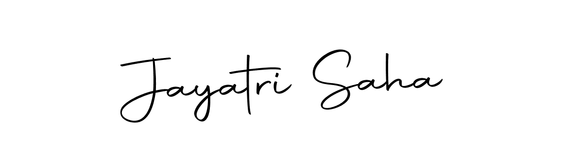 Use a signature maker to create a handwritten signature online. With this signature software, you can design (Autography-DOLnW) your own signature for name Jayatri Saha. Jayatri Saha signature style 10 images and pictures png