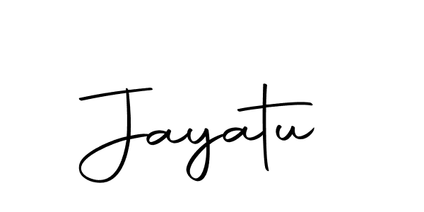 Jayatu stylish signature style. Best Handwritten Sign (Autography-DOLnW) for my name. Handwritten Signature Collection Ideas for my name Jayatu. Jayatu signature style 10 images and pictures png