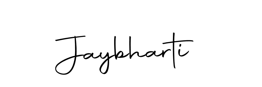 How to make Jaybharti name signature. Use Autography-DOLnW style for creating short signs online. This is the latest handwritten sign. Jaybharti signature style 10 images and pictures png