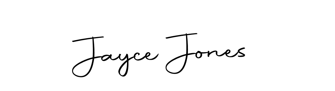 How to make Jayce Jones name signature. Use Autography-DOLnW style for creating short signs online. This is the latest handwritten sign. Jayce Jones signature style 10 images and pictures png