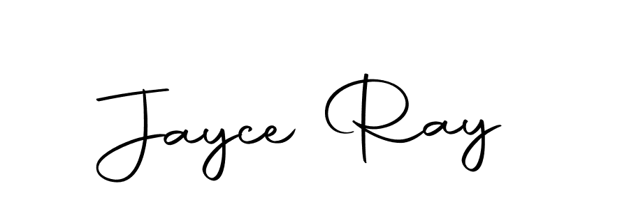 How to make Jayce Ray name signature. Use Autography-DOLnW style for creating short signs online. This is the latest handwritten sign. Jayce Ray signature style 10 images and pictures png