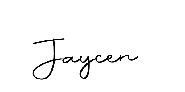 Jaycen stylish signature style. Best Handwritten Sign (Autography-DOLnW) for my name. Handwritten Signature Collection Ideas for my name Jaycen. Jaycen signature style 10 images and pictures png